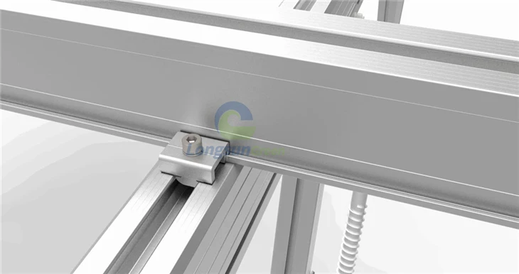 aluminum solar ground mount