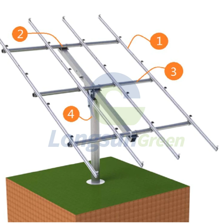 Central-Pole Mounting Structure Central-Pole Mounting Structure